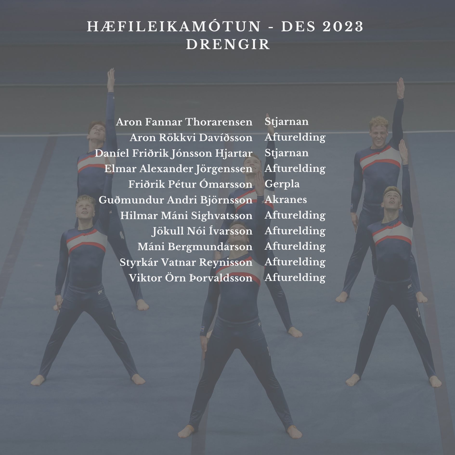 Hæfileikamótun - Drengir - Des 2023
