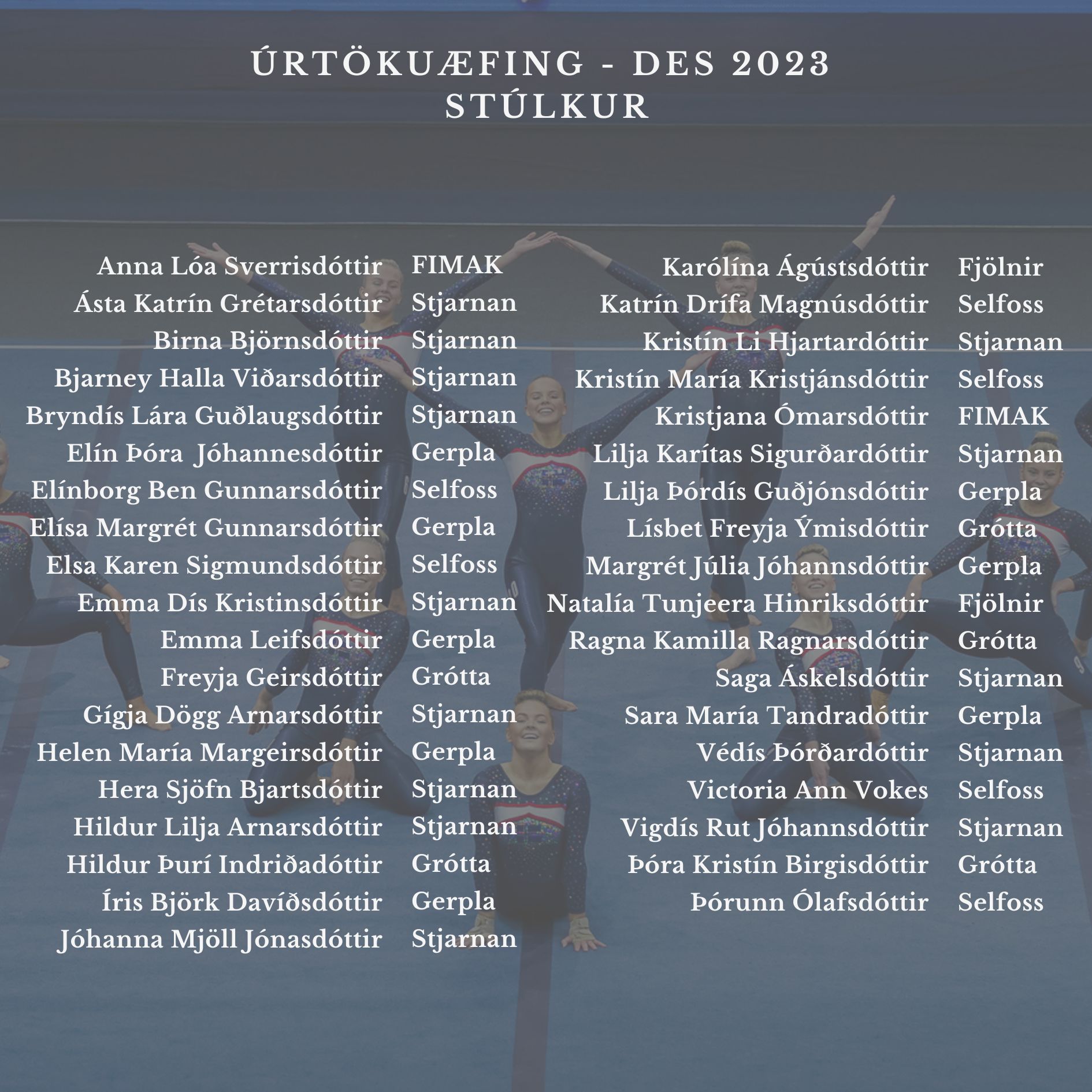 Úrtökuæfing - Stúlkur - Des 2023 (1)
