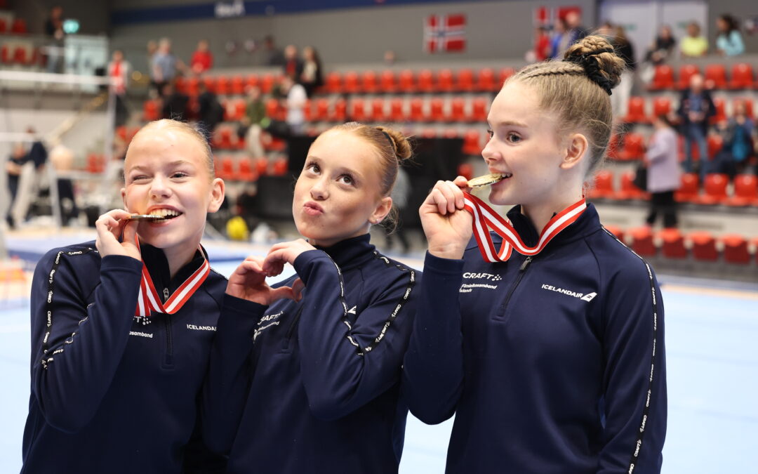 Fjórir Norðurlandameistaratitlar í hús!