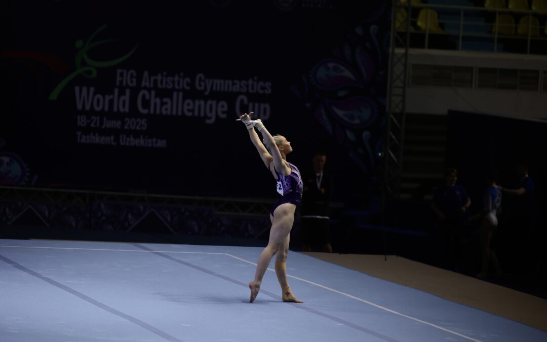 Tvöföld úrslit í Tashkent