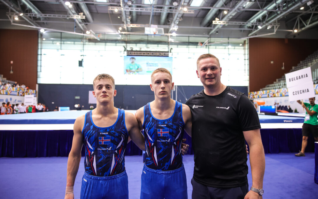 Glæsileg frammistaða drengjanna á EYOF