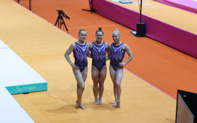 Kvennalandsliðið glæsilegt á podiumæfingu